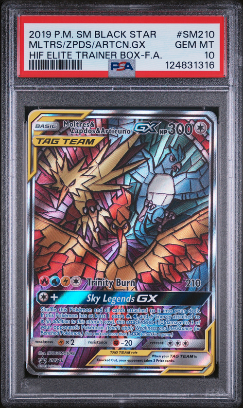 PSA Card Front