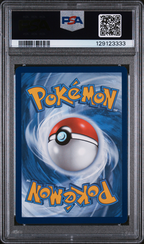 PSA Card Back