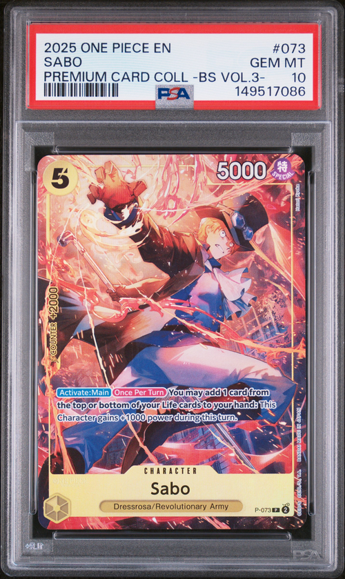PSA Card Front