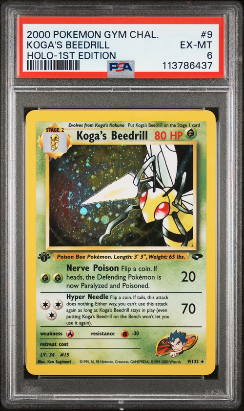 PSA Card Front