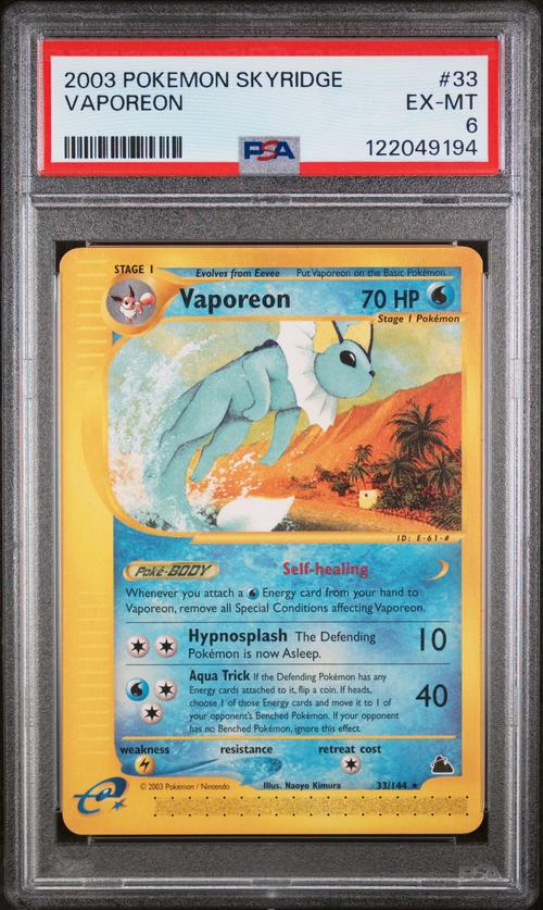PSA Card Front