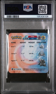 PSA Card Back