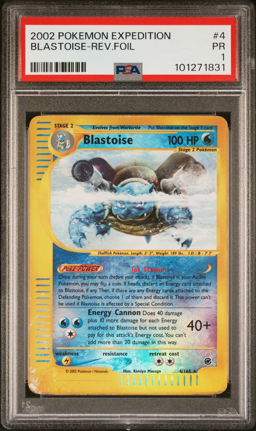 PSA Card Front