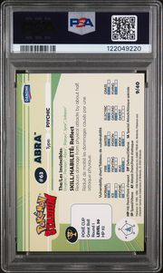 PSA Card Back