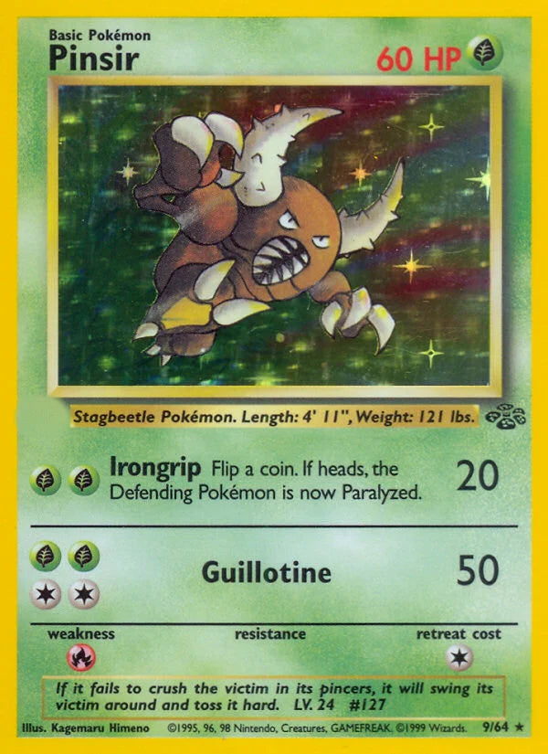 Pinsir (9/64) - Jungle Unlimited Holofoil