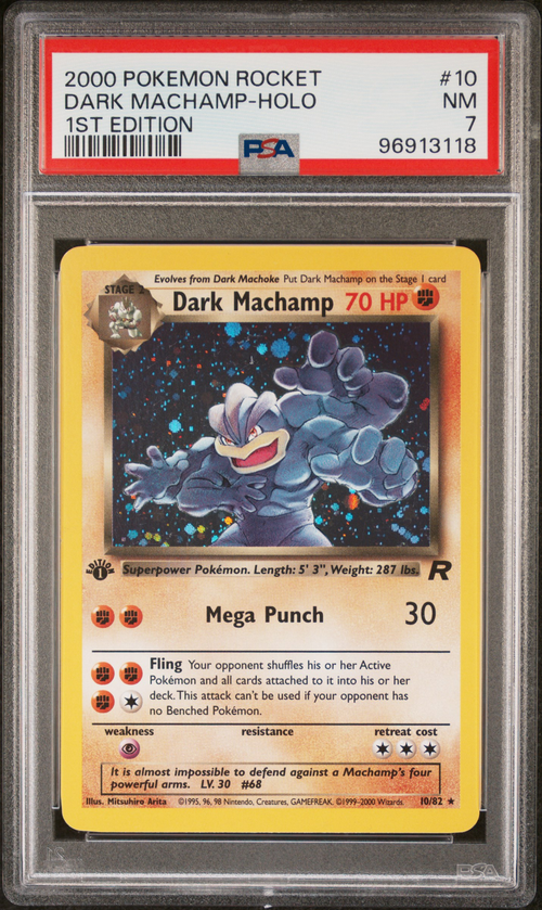 PSA Card Front