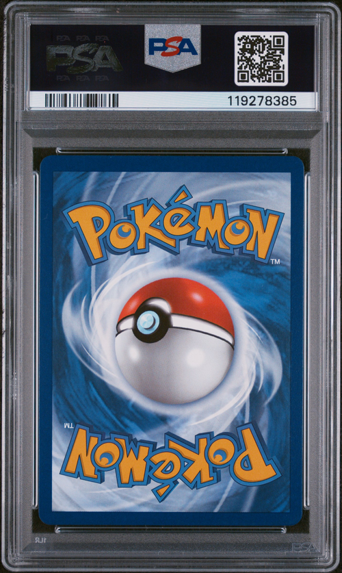 PSA Card Back