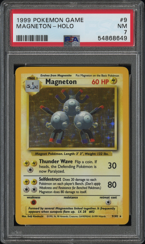 PSA Card Front