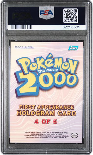 PSA 4 ELEKID FIRST APPEARANCE FOIL TOPPS THE MOVIE 2000