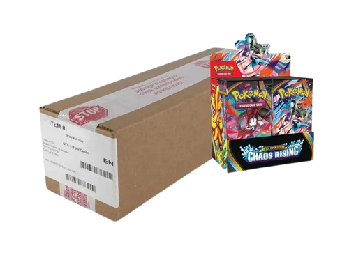 Sealed Case Chaos Rising Booster Box 