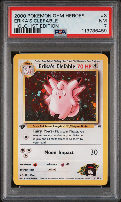 PSA Card Front