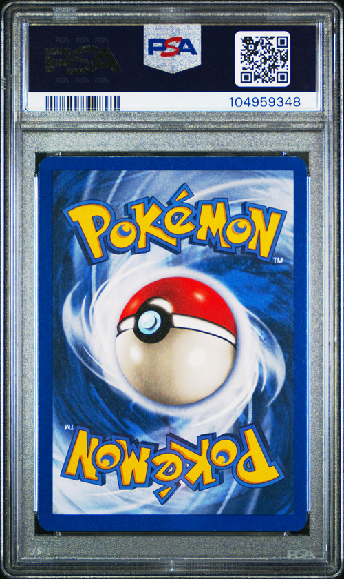 PSA Card Back