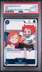 PSA 10 GIRL OP14-EB04 RLS EVENT-WINNER