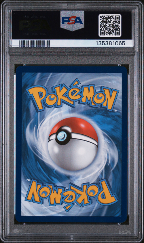 PSA Card Back