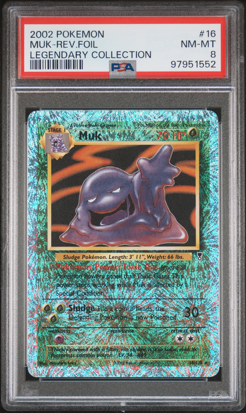 PSA Card Front