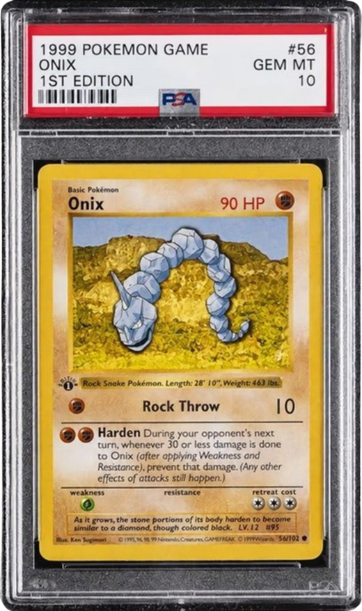PSA 10 Onix 1ST Edition 
