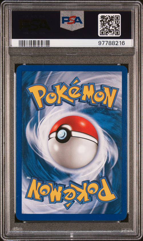 PSA Card Back