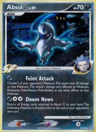 Absol G (1/147) - Supreme Victors Holofoil