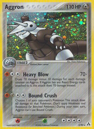Aggron (2/92) - Legend Maker Holofoil