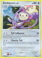 Ambipom (3/123) - Mysterious Treasures Reverse Holofoil