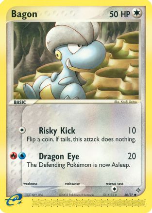 Bagon (50/97) - Dragon Reverse Holofoil