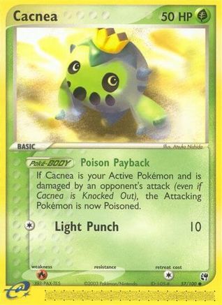 Cacnea (57/100) - Sandstorm Reverse Holofoil