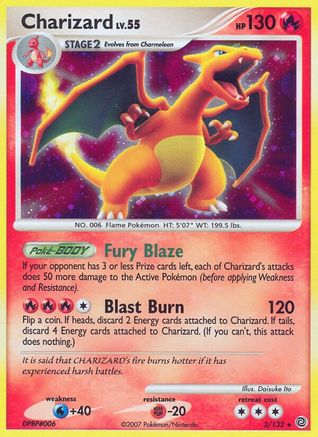 Charizard (3/132) - Secret Wonders Reverse Holofoil