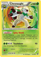 Chesnaught (14/146) - XY Base Set Reverse Holofoil