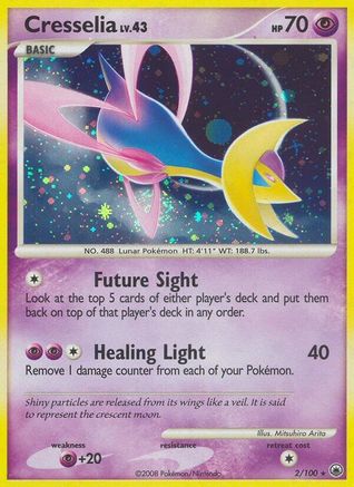 Cresselia (2/100) - Majestic Dawn Holofoil