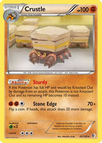 Crustle (85/149) - Boundaries Crossed Reverse Holofoil