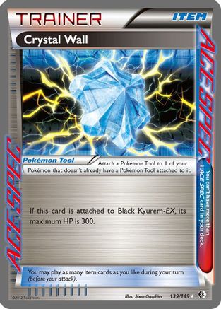 Crystal Wall (139/149) - Boundaries Crossed Holofoil