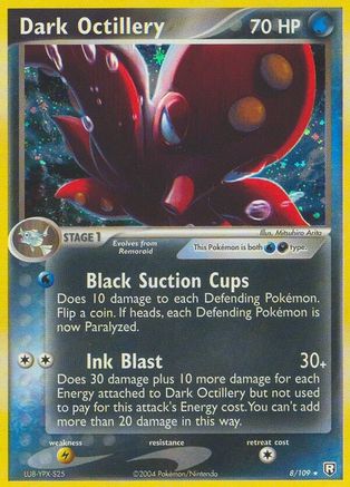 Dark Octillery (8/109) - Team Rocket Returns Holofoil