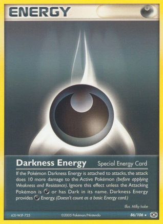 Darkness Energy (Special) (86/106) - Emerald Reverse Holofoil