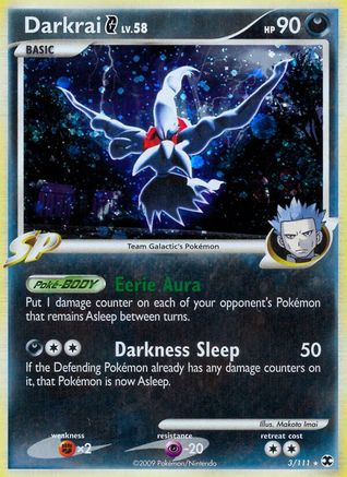 Darkrai G (3/111) - Rising Rivals Reverse Holofoil