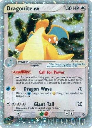 Dragonite ex (90/97) - Dragon Holofoil