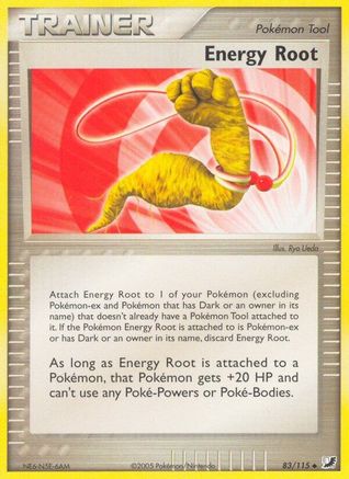 Energy Root (83/115) - Unseen Forces Reverse Holofoil