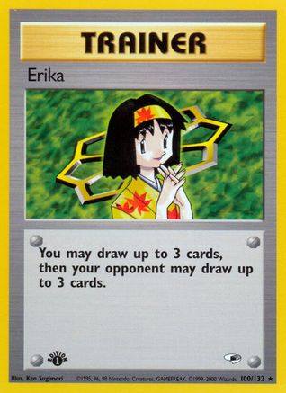Erika (100/132) - Gym Heroes Unlimited