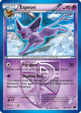 Espeon (Team Plasma) (48/116) - Plasma Freeze
