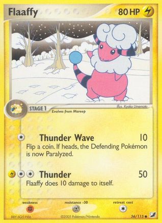 Flaaffy (56/115) - Unseen Forces Reverse Holofoil