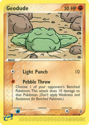 Geodude (55/97) - Dragon Reverse Holofoil