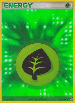 Grass Energy (103/108) - Power Keepers Holofoil