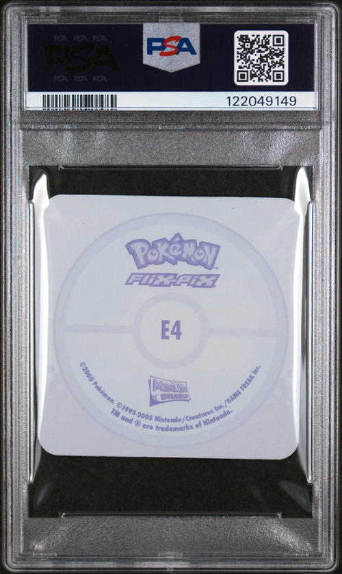 PSA Card Back