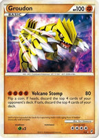 Groudon (Shiny) (SL4/95) - Call of Legends Holofoil