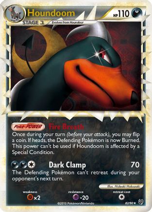 Houndoom (Prime) (82/90) - Undaunted Holofoil