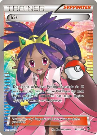 Iris (Full Art) (101/101) - Plasma Blast Holofoil
