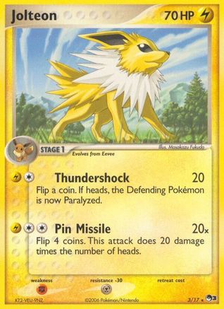 Jolteon (3/017) - POP Series 3 Holofoil