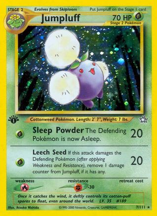 Jumpluff (7/111) - Neo Genesis Unlimited Holofoil