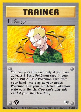Lt. Surge (101/132) - Gym Heroes Unlimited