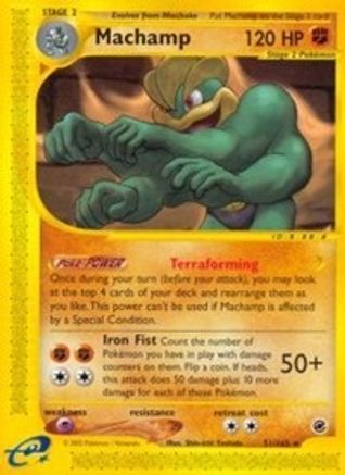 Machamp (51/165) - Expedition Reverse Holofoil