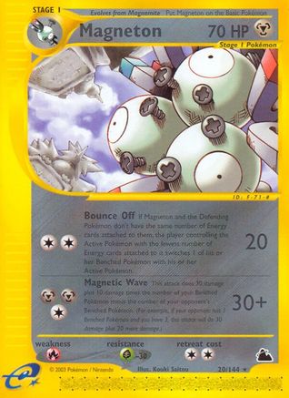 Magneton (20/144) - Skyridge Reverse Holofoil